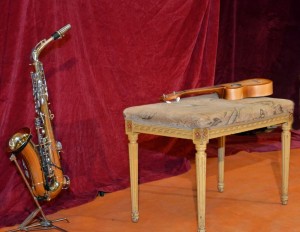 Saxofon og ukele
